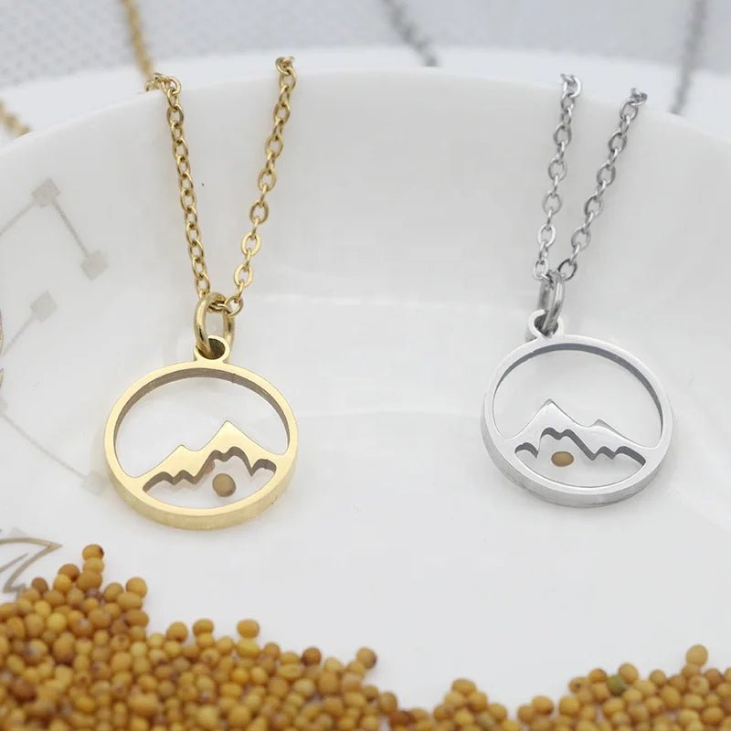 MUSTARD SEED FAITH NECKLACE - Faith & Glow Co.