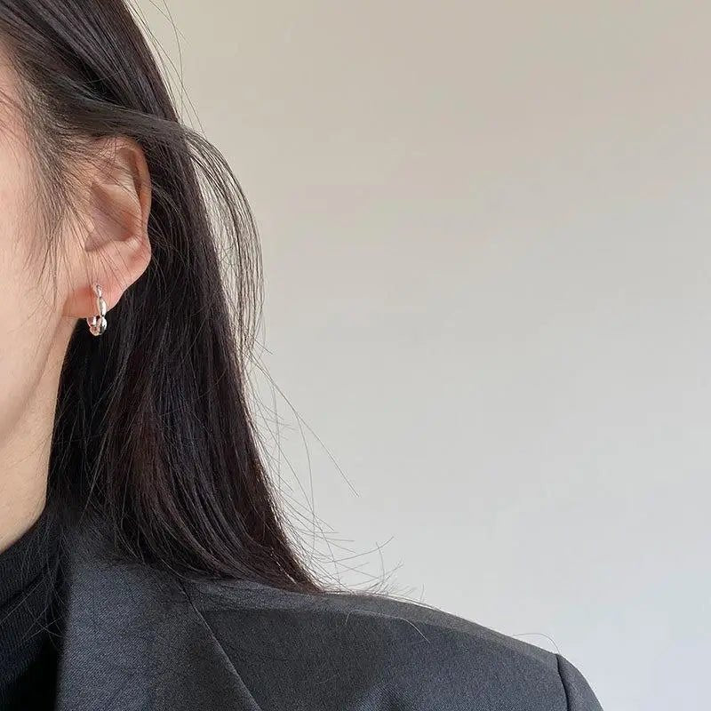 OLIVE BRANCH HOOP EARRINGS - Faith & Glow Co.