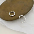 OLIVE BRANCH HOOP EARRINGS - Faith & Glow Co.